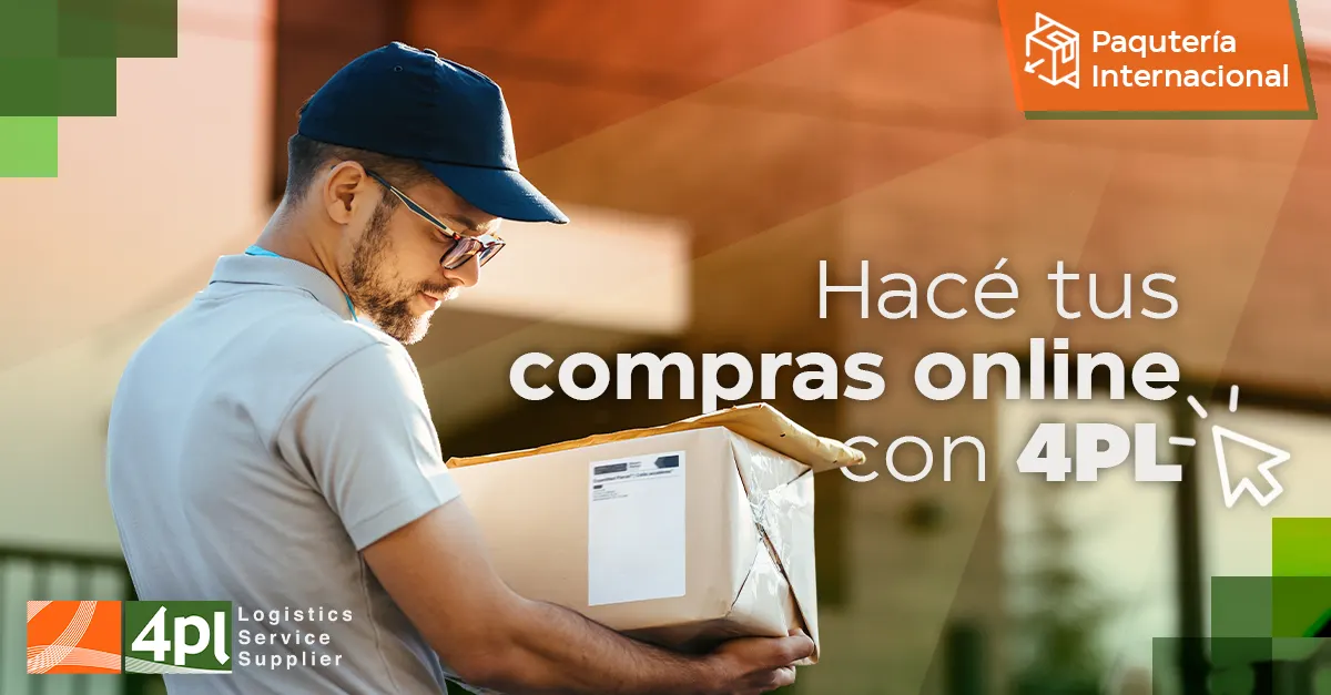 Post de LinkedIn sobre compras internacionales, contenido B2B para logística
